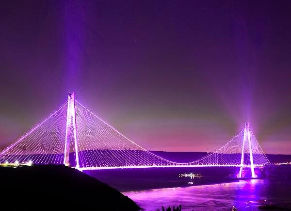 Yavuz Sultan Selim Köprüsü Dünya Epilepsi Günü İçin Mora Bürünecek