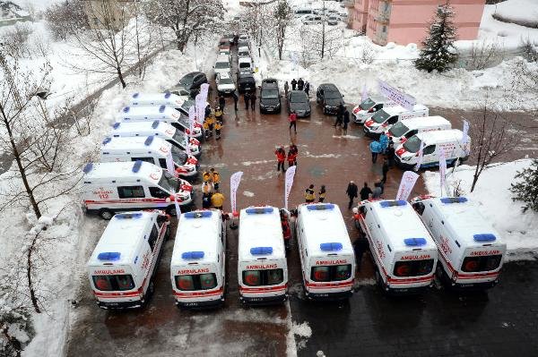 Sağlık Bakanlığı’ndan Bitlis’e 16 Ambulans