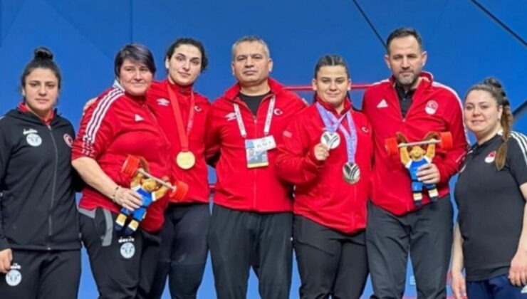 Avrupa Halter Şampiyonası’nda 21 madalya