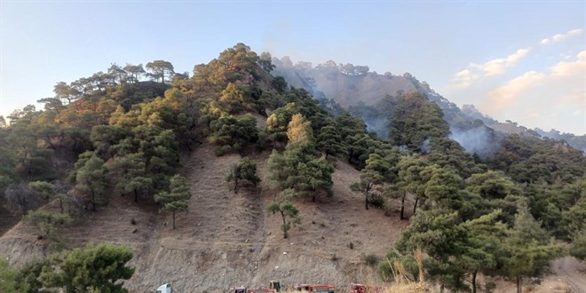 Manisa’daki yangın 44 saat sonra denetim altına alındı