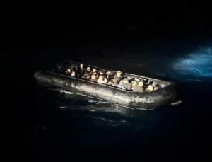 Bodrum açıklarında 36 sistemsiz göçmen yakalandı