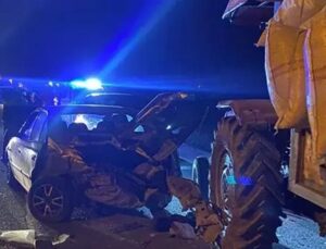 Diyarbakır’da 4 araç kazaya karıştı; 3 meyyit, 2 yaralı