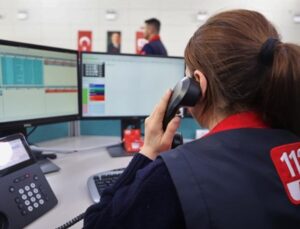 ‘Takma dişim kayboldu’ dedi, 112’yi aradı