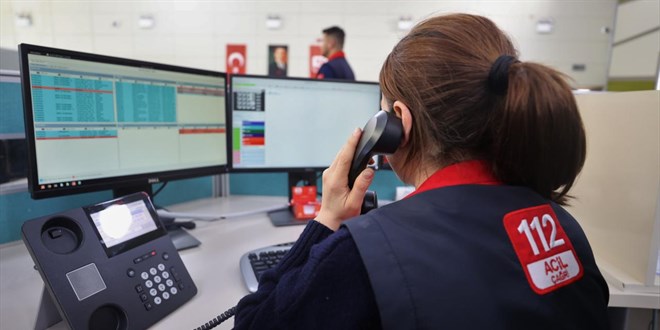 ‘Takma dişim kayboldu’ dedi, 112’yi aradı