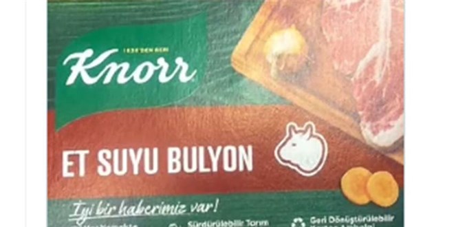 Knorr bulyonla ilgili paylaşım toplumsal medyada gündem oldu