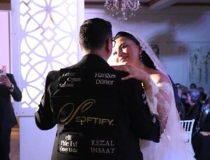 Uyanık damat! Damatlığa reklam aldı, düğün masrafını hafifletti
