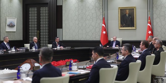 Milli Güvenlik Kurulu toplandı